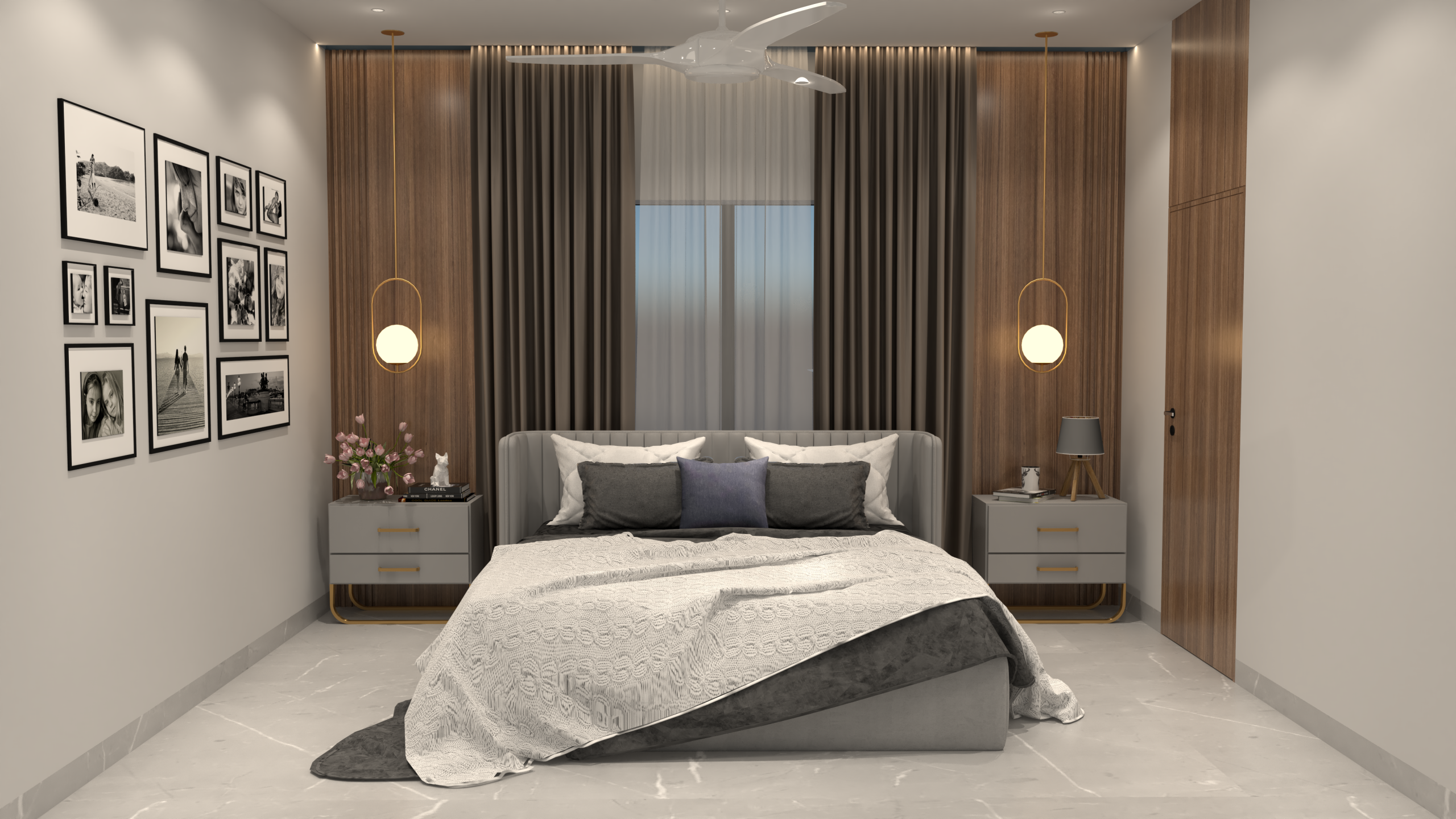 guest bedroom , bedroom view